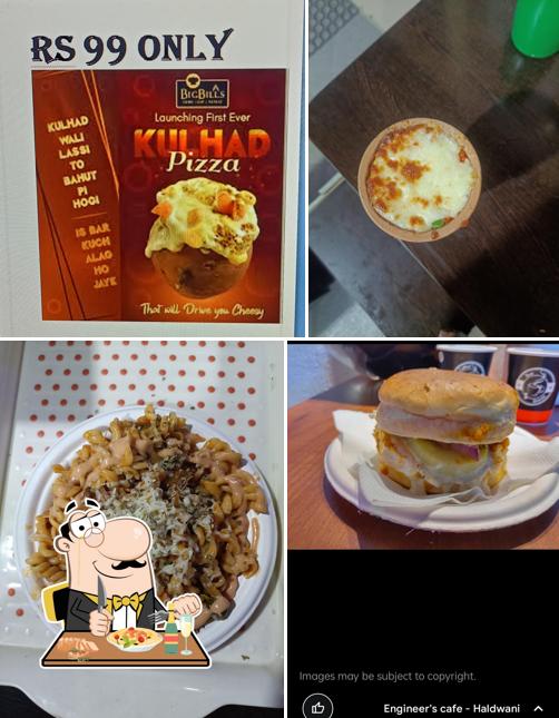 Food at The Engineer's cafe