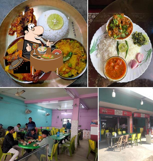 Food Town Dhaba Hotel and Restaurant is distinguished by food and interior
