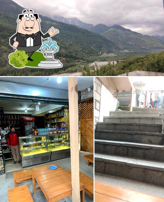 Among various things one can find exterior and interior at German Bakery