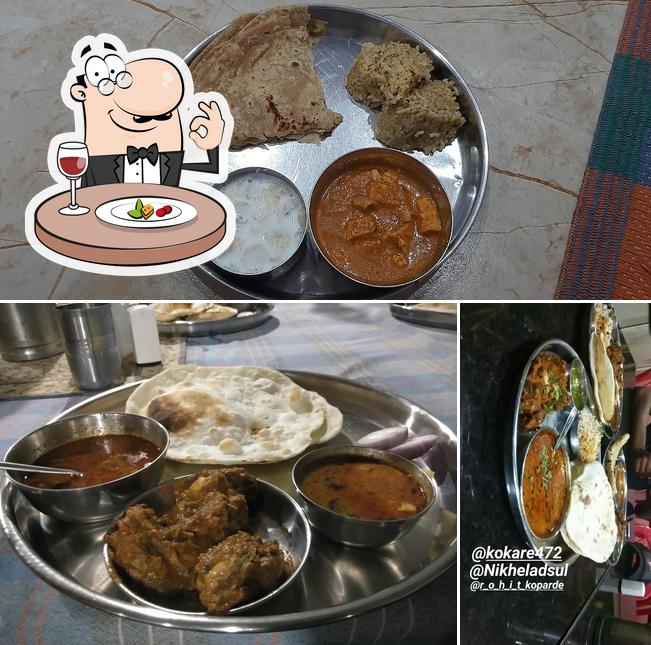 Food at HOTEL SAI KRUPA veg-nonveg