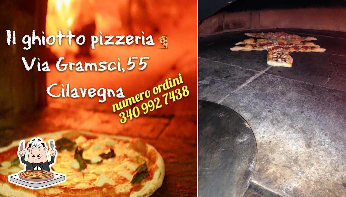A Il Ghiotto, puoi goderti una bella pizza