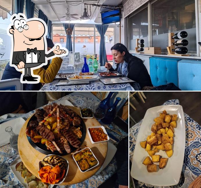 Gli interni di La Braceria Anema&brace Pozzuoli