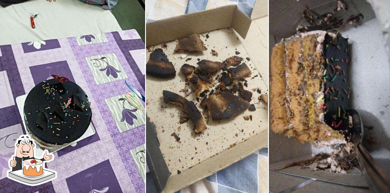 Carrot cake at Pizza Box