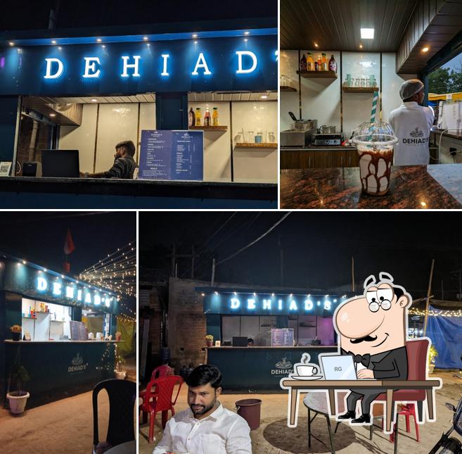 The interior of Dehiad's - Snacks & Drinks