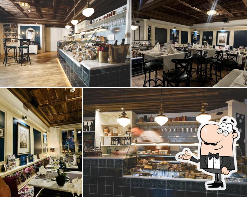 Dai un'occhiata agli interni di Marie's Deli Zermatt