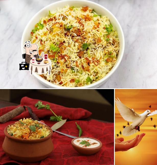 Food at Molana Halim Chicken Biryani