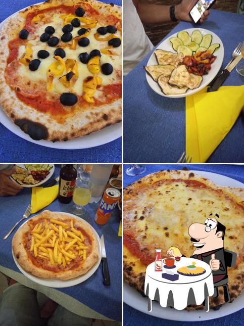 Piatto di formaggi al Pizzeria Taz