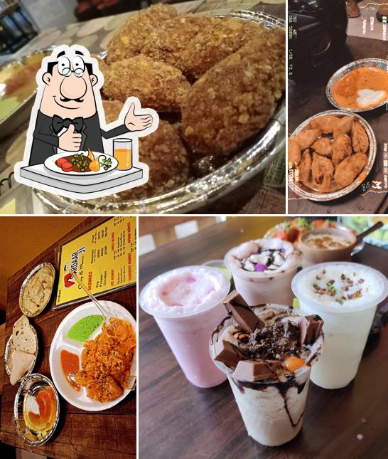 Meals at Sardaar ji's rooftop,Sardaar ji's Toronto house, ji cafe,Sardaar ji momos and chaap