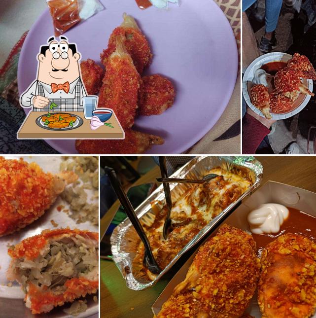Chicken wings at Shahi Momos