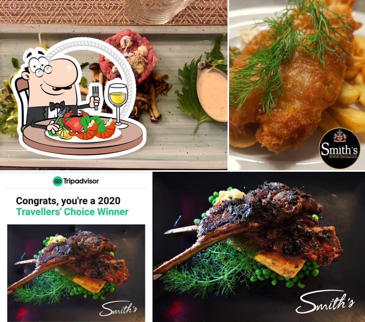 Ordina la cucina di mare a Smith's British - Ristorante Inglese