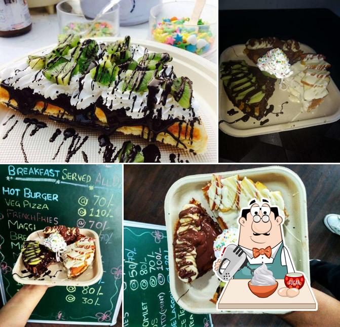 Order one of the sweet dishes