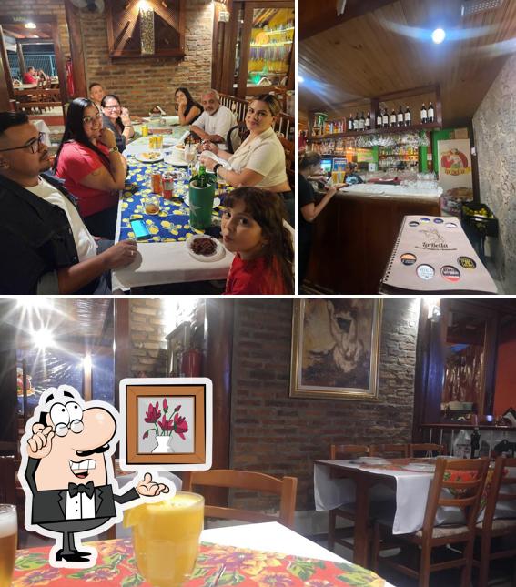 Veja imagens do interior do La Bella Pizzaria, Chopperia e Restaurante