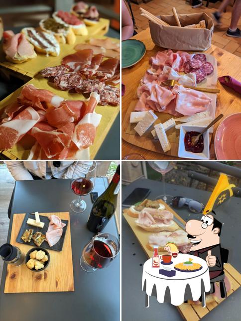 Piatto di formaggi al Al nido della Cinciallegra