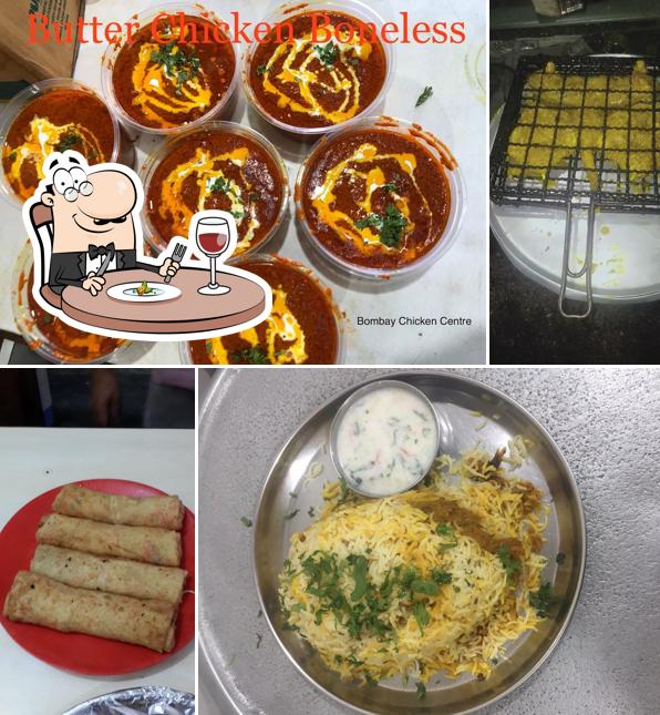Food at Bombay Chicken Centre