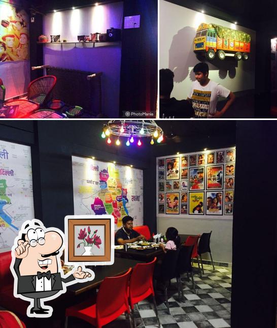 The interior of Dilli Dhaba
