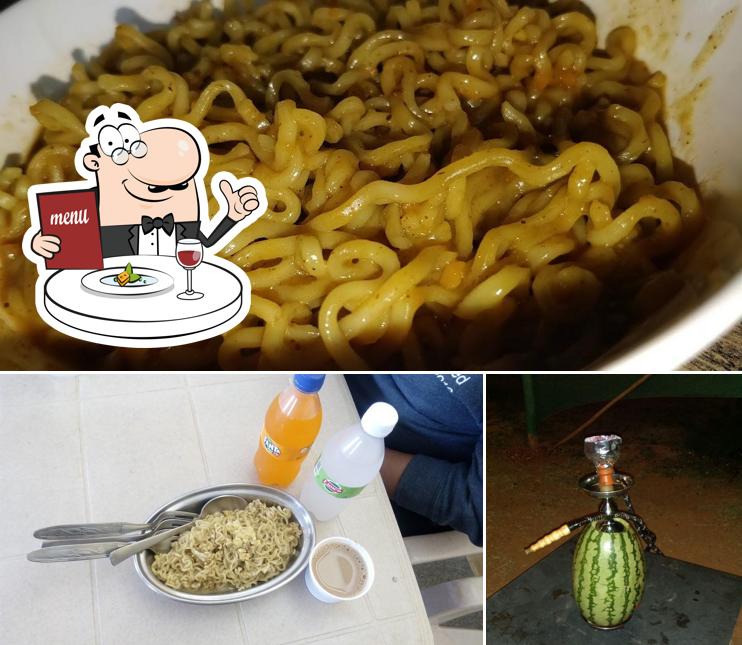 Food at Hills Drive Cafe