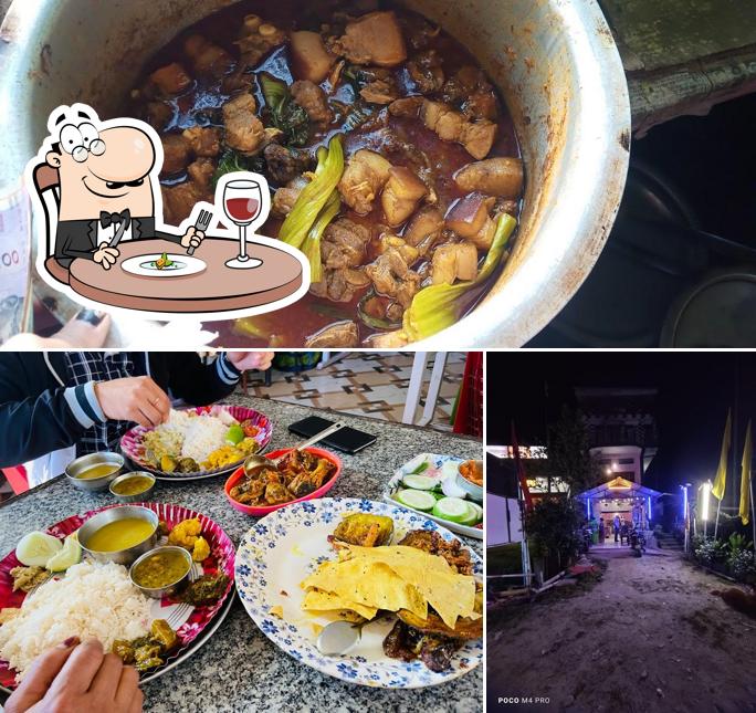 This is the picture showing food and exterior at NIZARA BHATGHAR