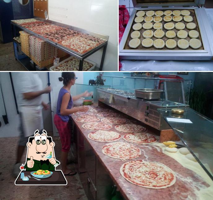 Cibo al Pizzeria Asso Di Cuori