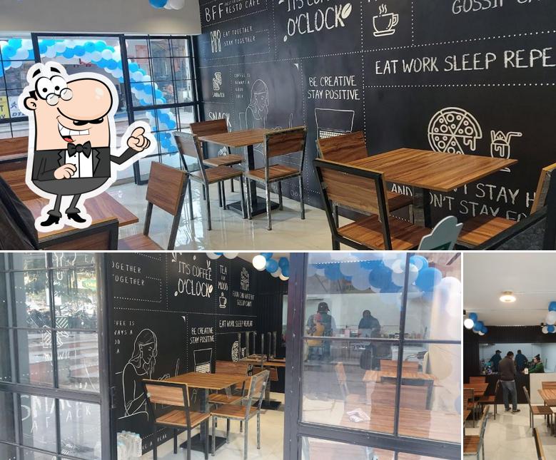The interior of BFF Resto Cafe