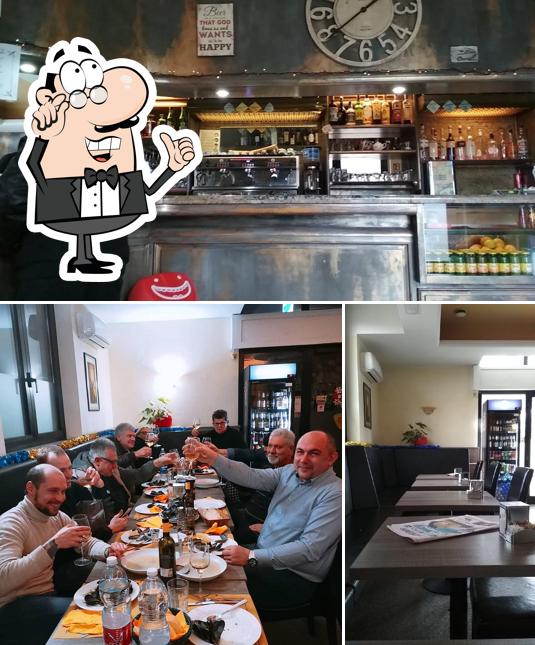 Gli interni di Bar Angelo