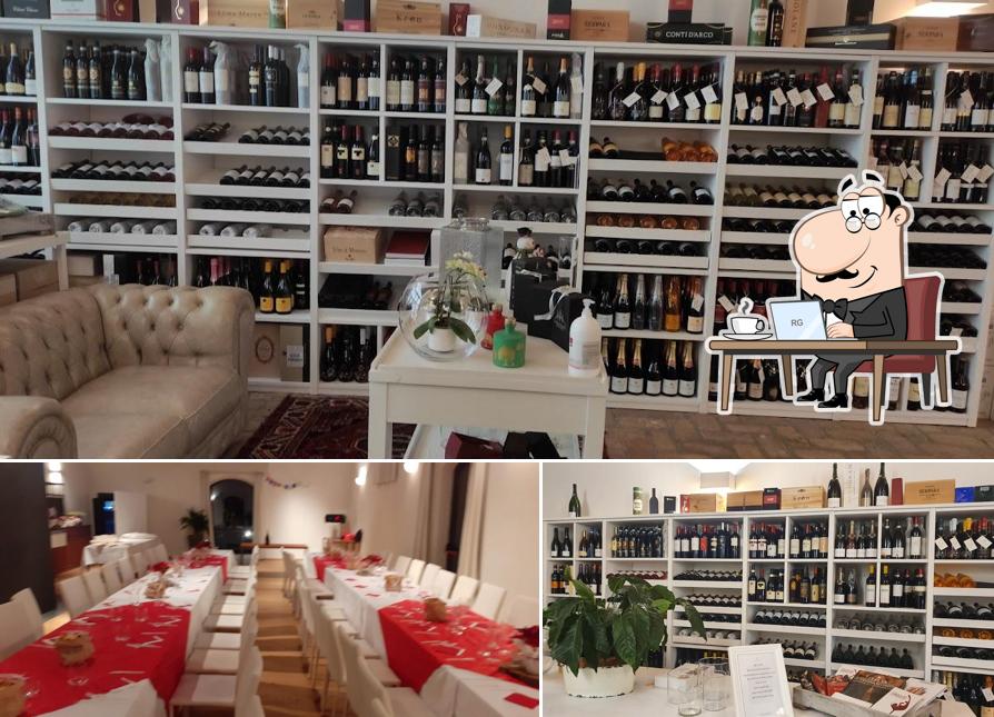 Gli interni di FORESTERIA CAVICCHIOLI