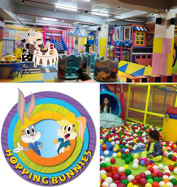 Food at Hopping Bunnies - Kids party and play arena