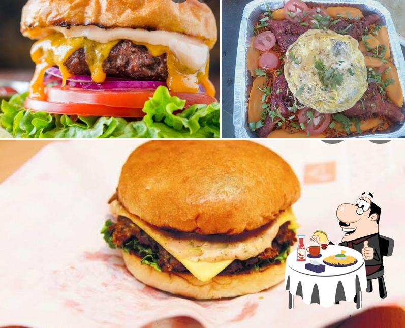 Try out a burger at Quality Food Corner