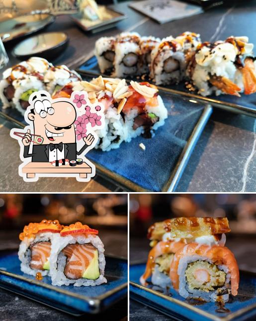 Ordina le diverse opzioni di sushi