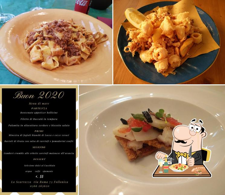 Platti al Ristorante Lo Scarrozzo