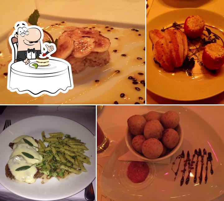 RUELLA Bistrô provê uma variedade de sobremesas