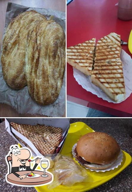 Food at Safeena Bakery