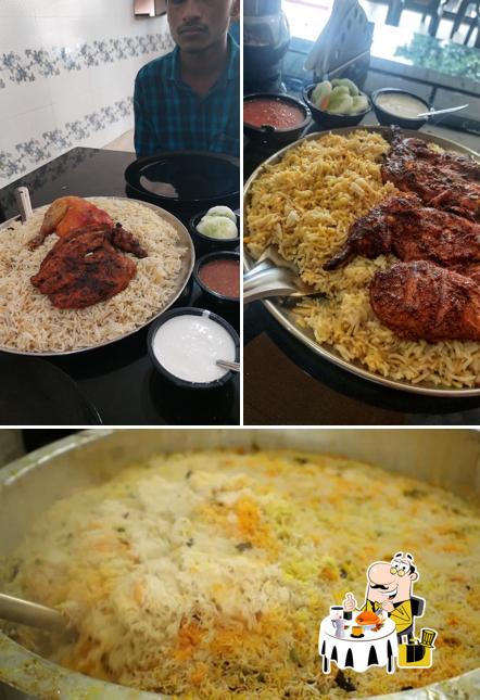 Food at TABAN YEMENI MANDI -CHANGANASSERY