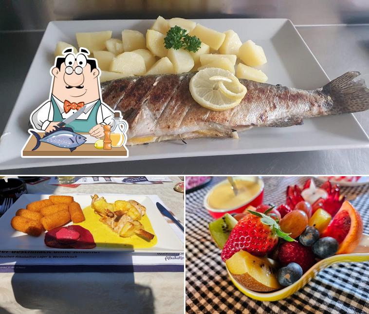 Salmone grigliato al Wolff's Stübli