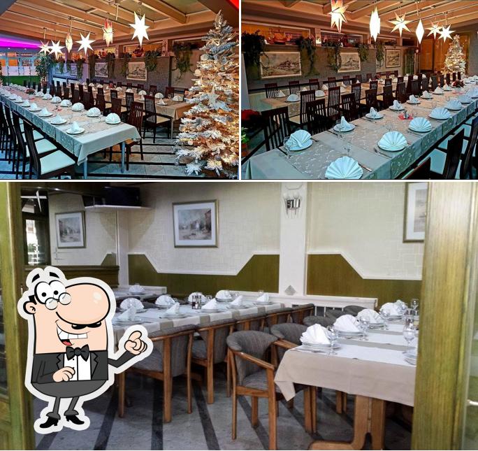 Gli interni di Restaurant & Pizzeria Onyx