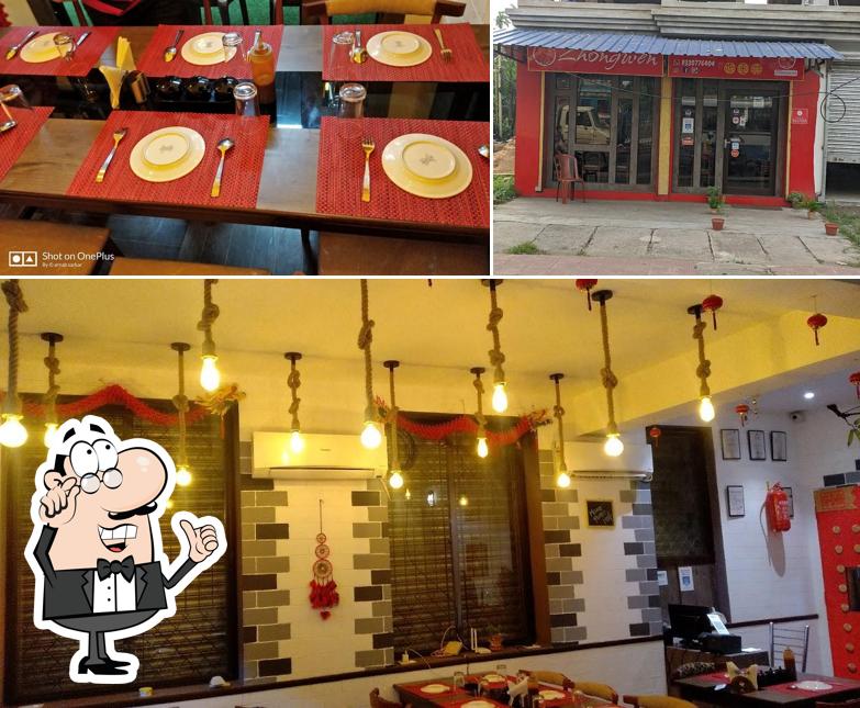 Take a seat at one of the tables at Zhongwen