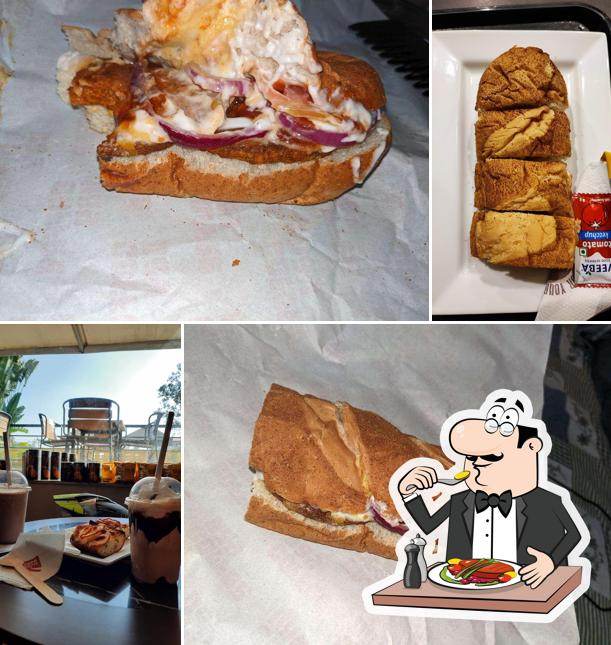 Food at Café Coffee Day