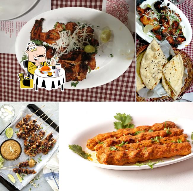 Food at Calicut Karachi Durbar Beach