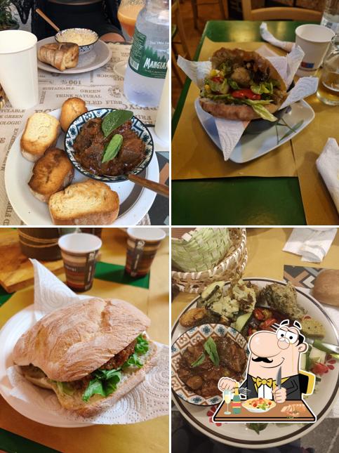 Cibo al Just Veggie Ortigia
