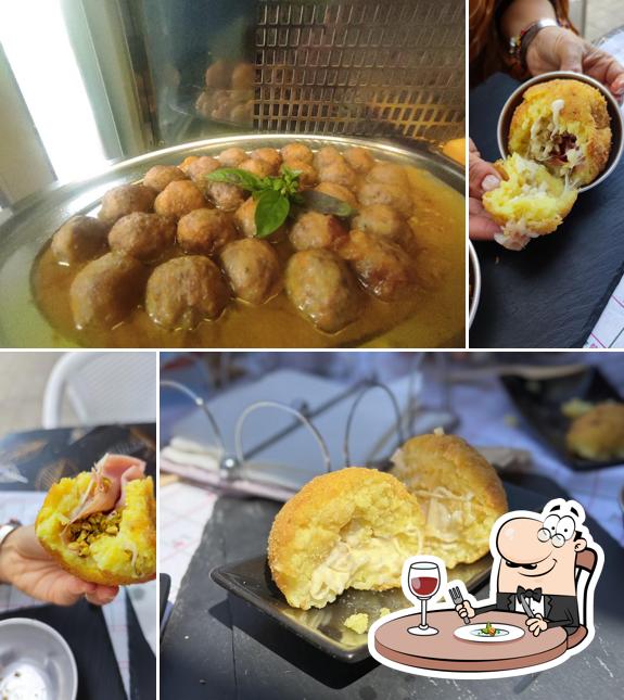 Arancini al Il Quinto Peccato specialità senza glutine e senza lattosio