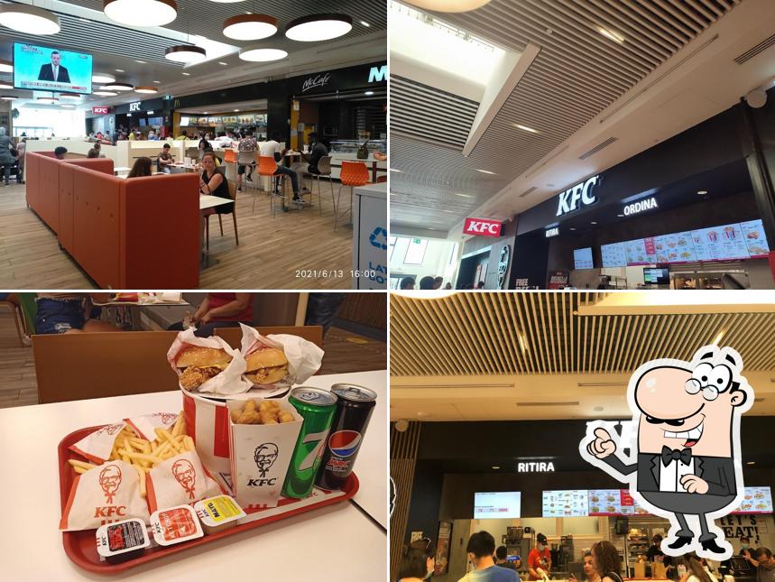 Gli interni di KFC