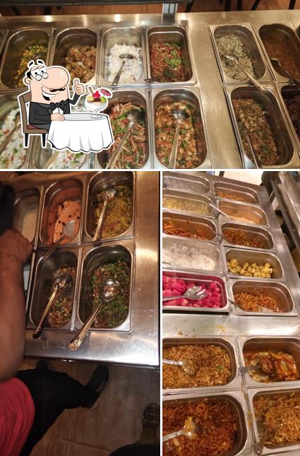 Pizza Hub serves a selection of sweet dishes