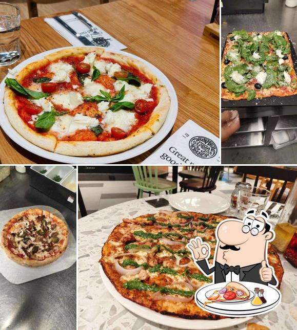 Pick pizza at PizzaExpress