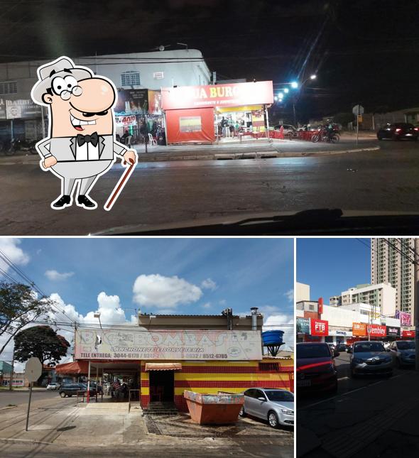 O exterior do Tagua Burger