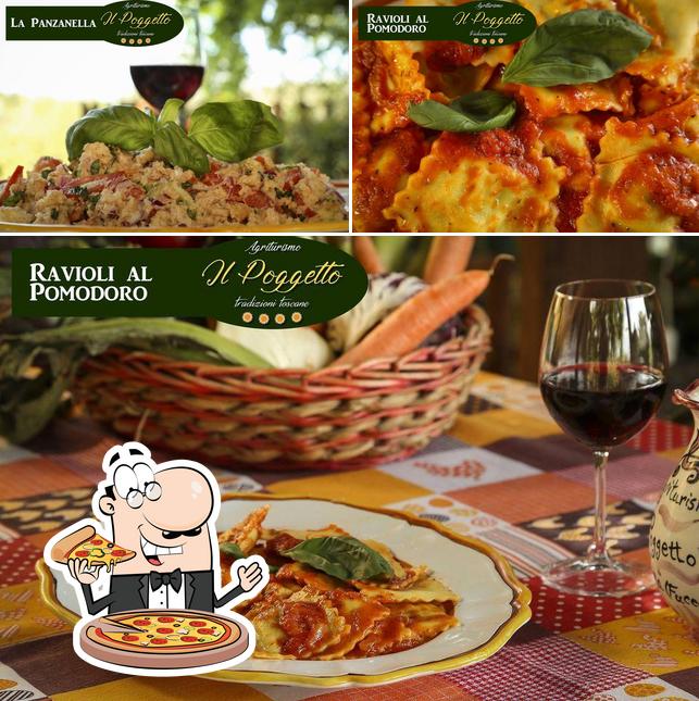Prova una pizza a Agriturismo Il Poggetto
