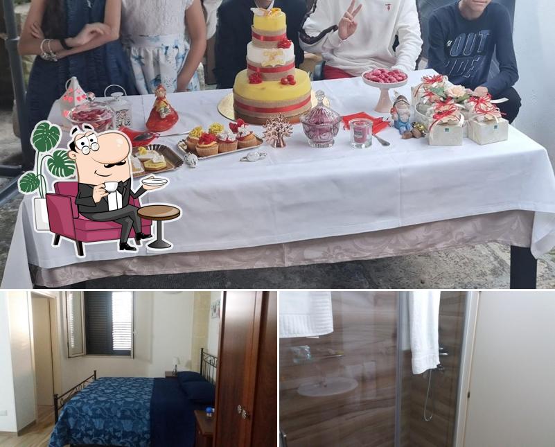 La immagine della interni e cibo di La Campina Agriturismo
