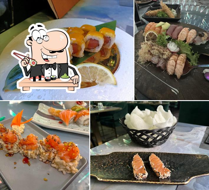 Ordina le varie opzioni di sushi