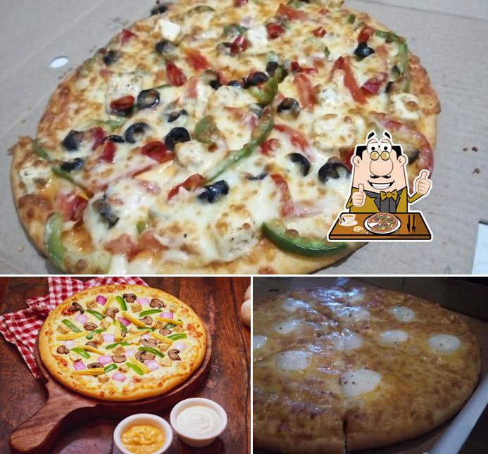 Order various types of pizza