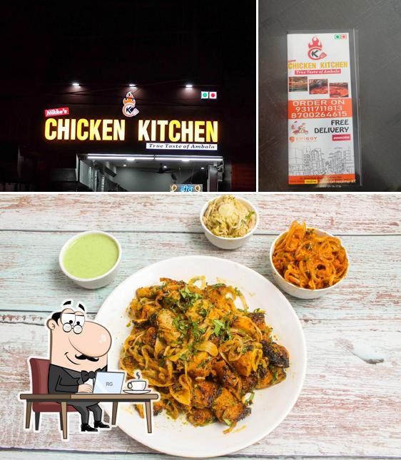 The interior of Nikko's chicken kitchen