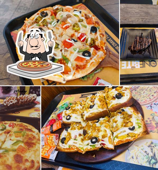 Order pizza at One Bite Madhepura