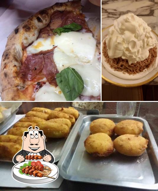 Platti al Pizzeria Mari E Monti